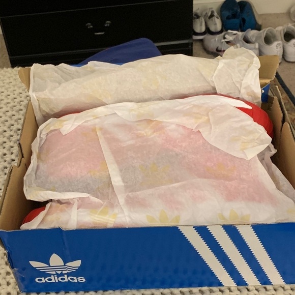 BRAND NEW NEVER WORN Adidas Pro Model 2G Red Patent Leather Shoe 11.5 US main image 13